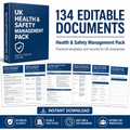 Health & Safety Template Pack – Editable Risk Assessments, Checklists & Records
