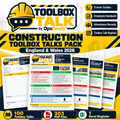Construction Toolbox Talks Pack – 100 Talks | England & Wales 2026