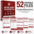 Fire Safety Record Folder – Editable Templates, Printable Logs & Digital Download